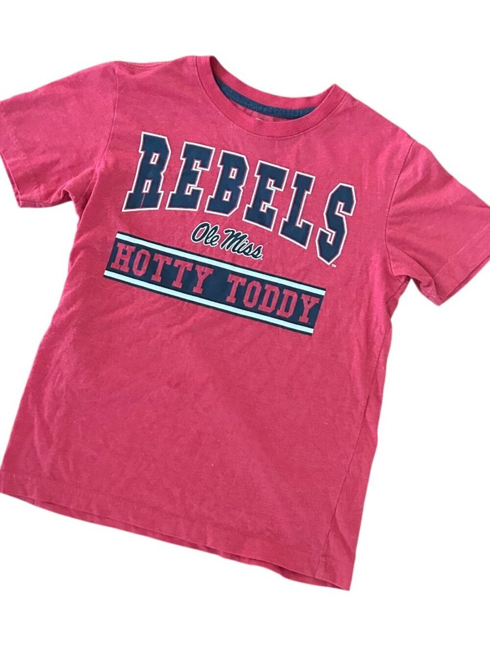 Colosseum Youth Boys Hotty Toddy Ole Miss Rebels Victory Falls Tee Size Medium